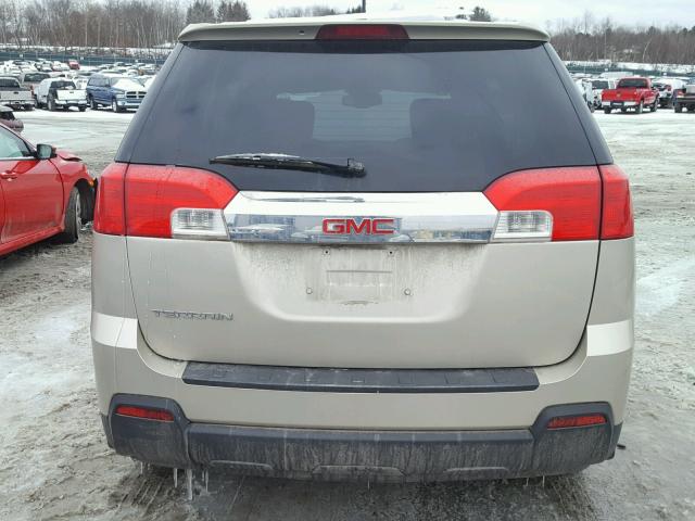 2GKALMEK5F6280161 - 2015 GMC TERRAIN SL CREAM photo 9