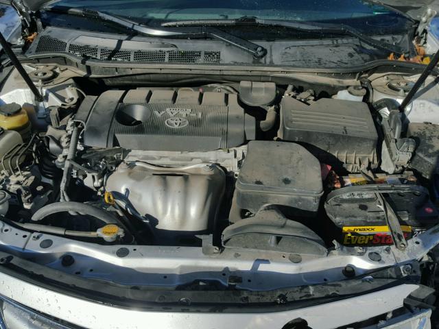 4T1BF3EK6AU004188 - 2010 TOYOTA CAMRY BASE SILVER photo 7