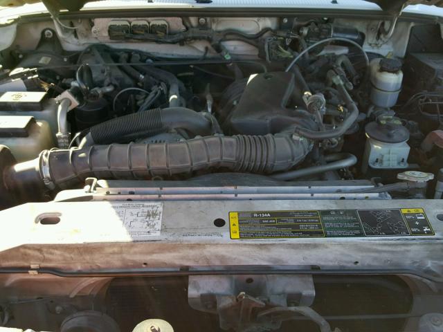 1FTYR10U27PA62308 - 2007 FORD RANGER WHITE photo 7