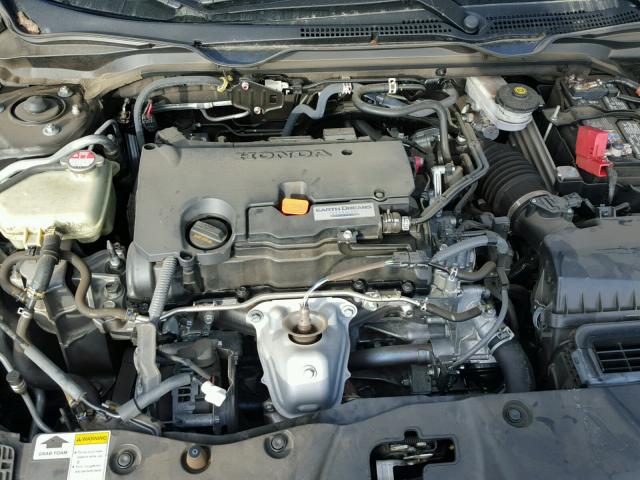 2HGFC2F7XGH512583 - 2016 HONDA CIVIC EX შავი ფოტო 7