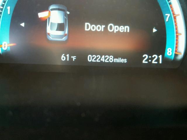 2HGFC2F7XGH512583 - 2016 HONDA CIVIC EX შავი ფოტო 8