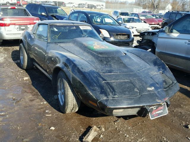 1Z37L7S417976 - 1977 CHEVROLET CORVETTE BLACK photo 1