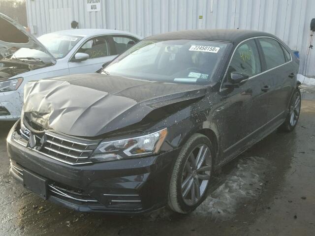 1VWDT7A36HC038737 - 2017 VOLKSWAGEN PASSAT R-L BLACK photo 2