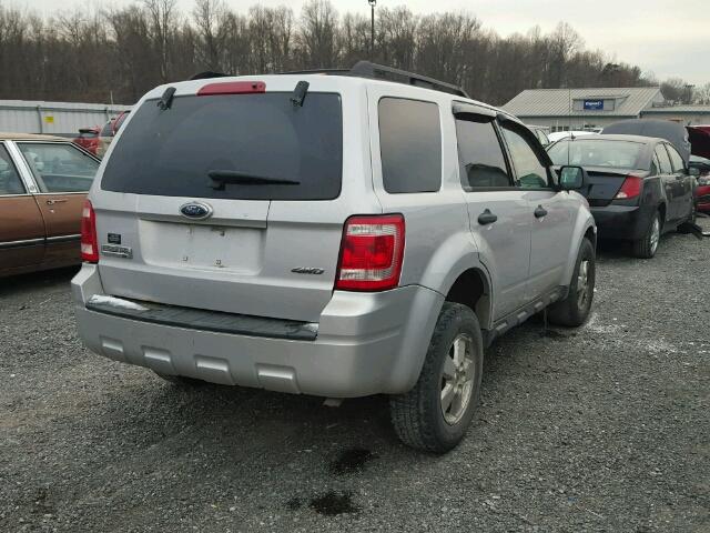 1FMCU93GX9KA51050 - 2009 FORD ESCAPE XLT SILVER photo 4