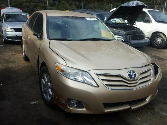 4T1BF3EK5BU228408 - 2011 TOYOTA CAMRY BASE GOLD photo 1