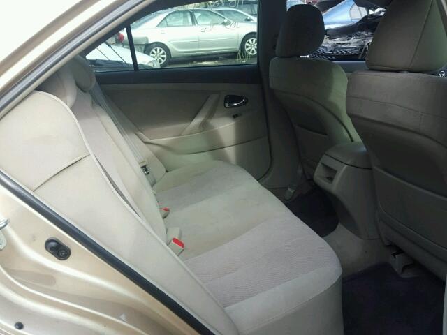 4T1BF3EK5BU228408 - 2011 TOYOTA CAMRY BASE GOLD photo 6