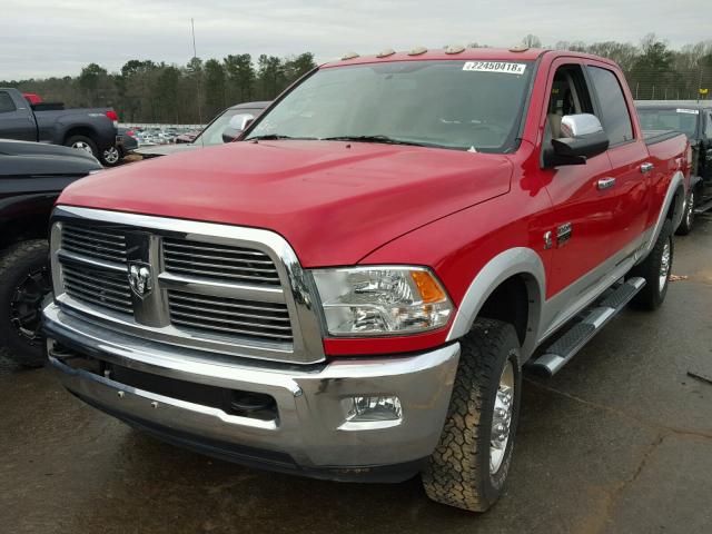 3C6UD5FL2CG105148 - 2012 DODGE RAM 2500 L RED photo 2