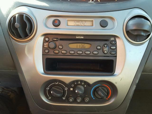 1G8AJ52F95Z110400 - 2005 SATURN ION LEVEL 银色 照片 9