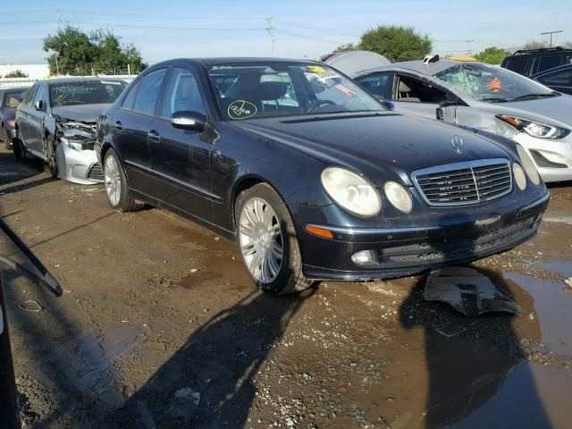 WDBUF56J56A976094 - 2006 MERCEDES-BENZ E 350 BLUE photo 1