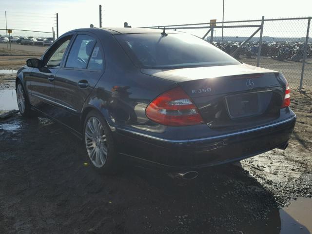 WDBUF56J56A976094 - 2006 MERCEDES-BENZ E 350 BLUE photo 3