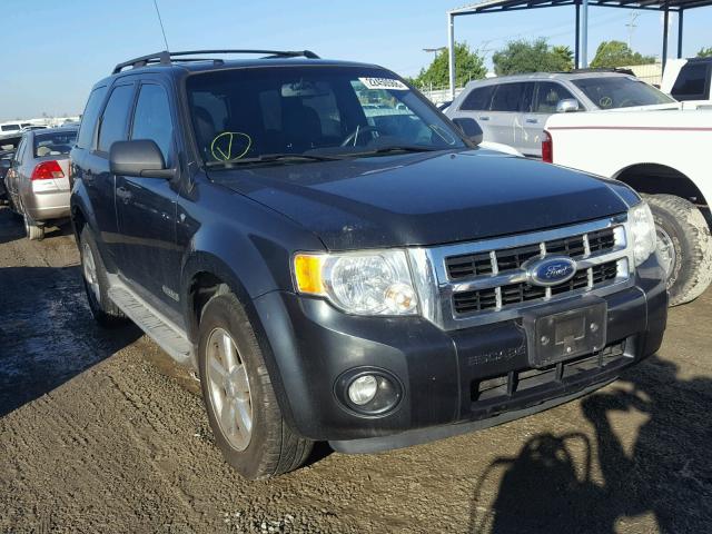 1FMCU03188KE12488 - 2008 FORD ESCAPE XLT GRAY photo 1