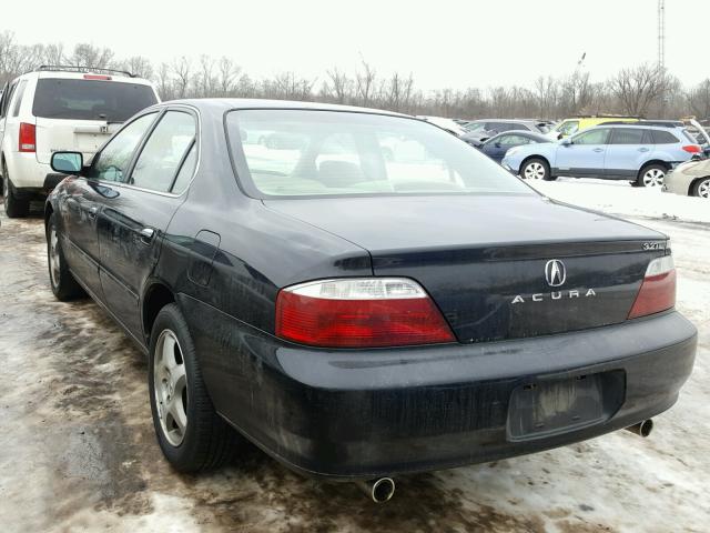 19UUA56663A000804 - 2003 ACURA 3.2TL BLACK photo 3