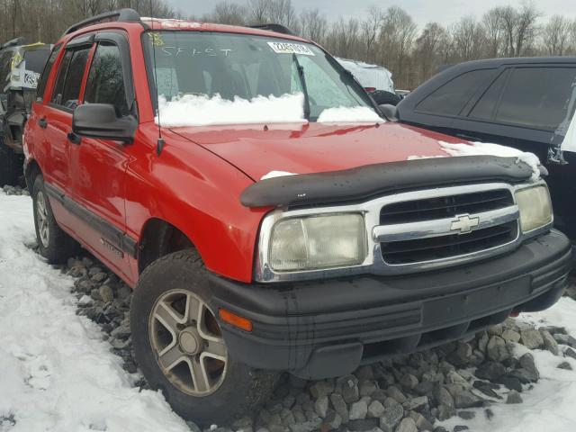 2CNBJ134146908136 - 2004 CHEVROLET TRACKER RED photo 1