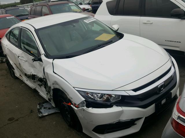 2HGFC2F50HH563512 - 2017 HONDA CIVIC LX WHITE photo 1