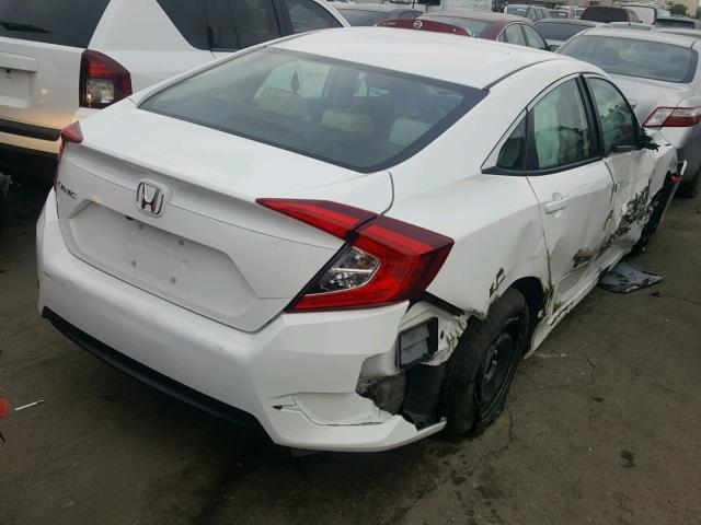 2HGFC2F50HH563512 - 2017 HONDA CIVIC LX WHITE photo 4