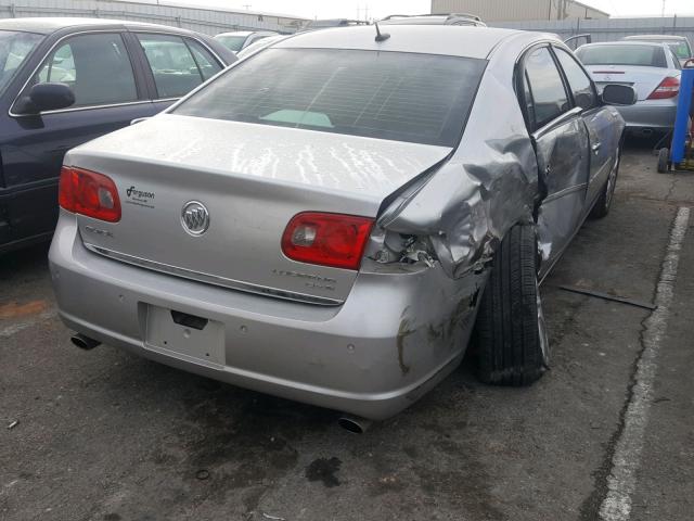 1G4HE57Y78U107723 - 2008 BUICK LUCERNE CX SILVER photo 4