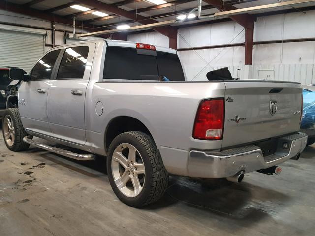 1C6RR7LT1GS130368 - 2016 RAM 1500 SLT SILVER photo 3