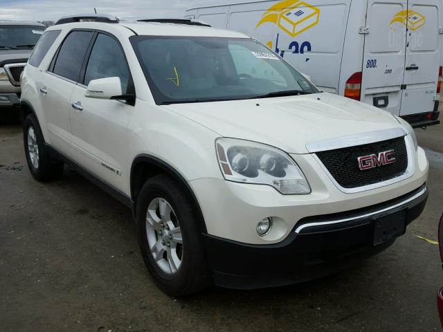 1GKER23718J298181 - 2008 GMC ACADIA SLT WHITE photo 1