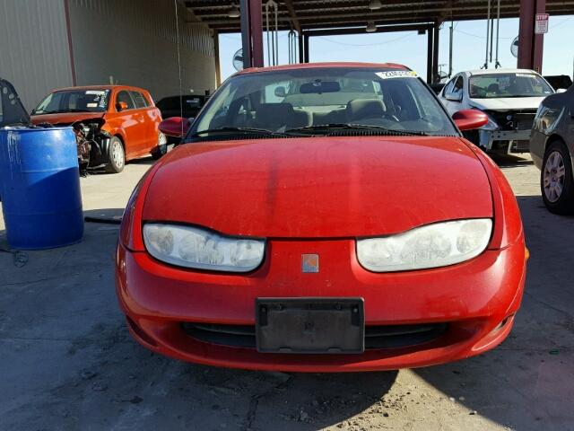 1G8ZY12701Z116712 - 2001 SATURN SC2 RED photo 9