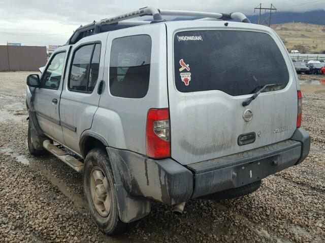 5N1ED28YX3C628162 - 2003 NISSAN XTERRA XE SILVER photo 3