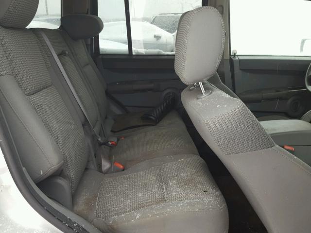 1J8HG48N56C189167 - 2006 JEEP COMMANDER ვერცხლისფერი ფოტო 6