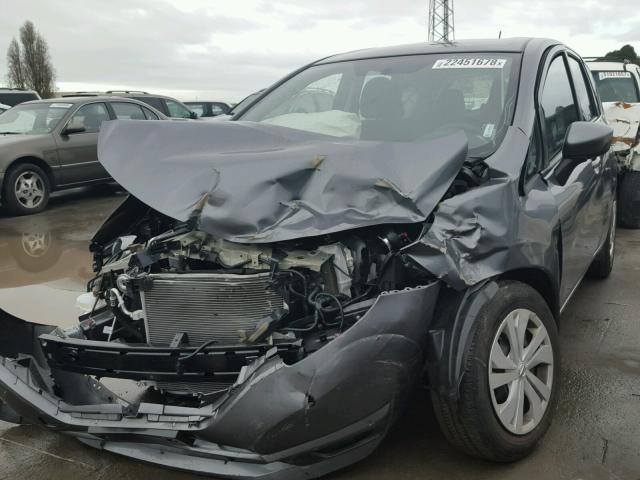 3N1CE2CP2JL352863 - 2018 NISSAN VERSA NOTE BLACK photo 2