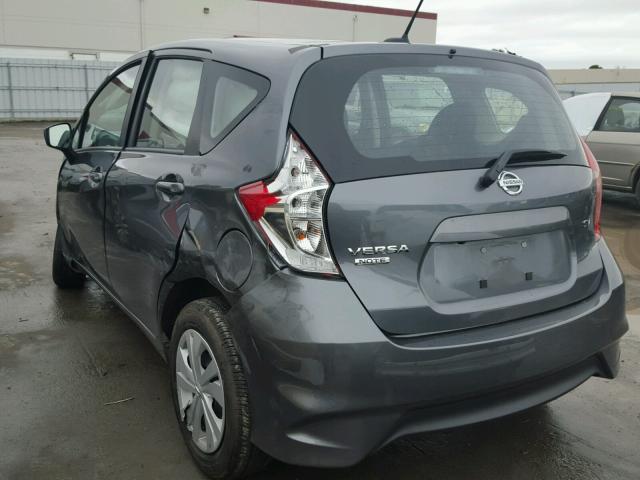 3N1CE2CP2JL352863 - 2018 NISSAN VERSA NOTE BLACK photo 3