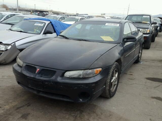 1G2WR52161F114218 - 2001 PONTIAC GRAND PRIX BLACK photo 2