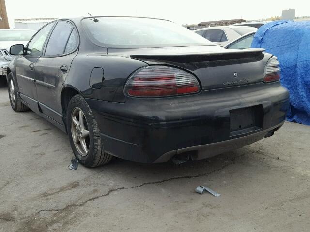 1G2WR52161F114218 - 2001 PONTIAC GRAND PRIX BLACK photo 3