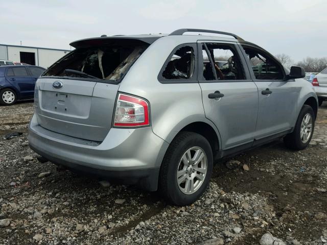 2FMDK36C97BB10001 - 2007 FORD EDGE SE SILVER photo 4