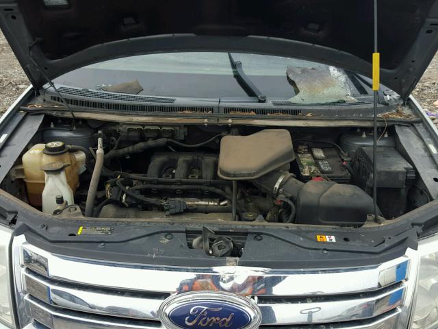 2FMDK36C97BB10001 - 2007 FORD EDGE SE SILVER photo 7