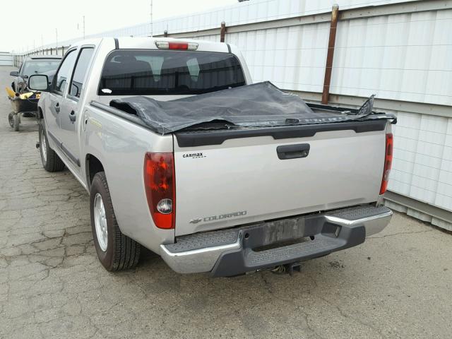 1GCCS138868280050 - 2006 CHEVROLET COLORADO TAN photo 3