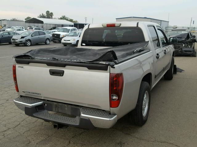 1GCCS138868280050 - 2006 CHEVROLET COLORADO TAN photo 4