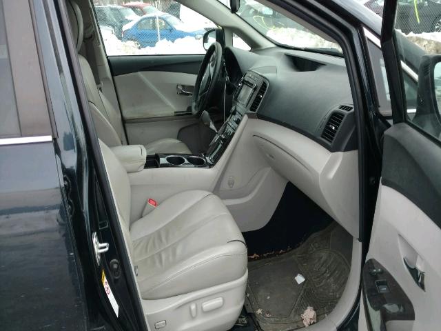 4T3BK3BB6DU088024 - 2013 TOYOTA VENZA LE BLUE photo 5