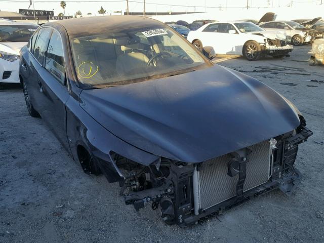 JN1BV7AR4FM404231 - 2015 INFINITI Q50 BASE Чорний фото 1