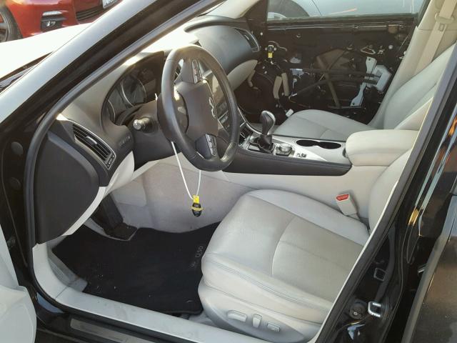 JN1BV7AR4FM404231 - 2015 INFINITI Q50 BASE Чорний фото 5