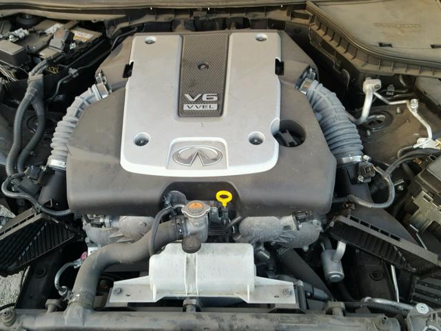 JN1BV7AR4FM404231 - 2015 INFINITI Q50 BASE Чорний фото 7