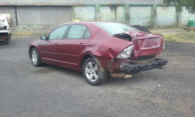 3FAHP07146R224884 - 2006 FORD FUSION SE MAROON photo 3