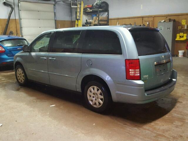 2A8HR44E09R577354 - 2009 CHRYSLER TOWN & COU BLUE photo 3