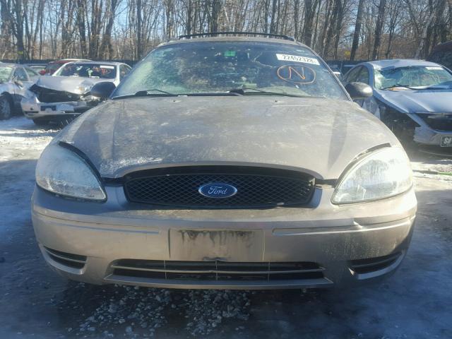 1FAFP58295A181664 - 2005 FORD TAURUS SE BEIGE photo 9