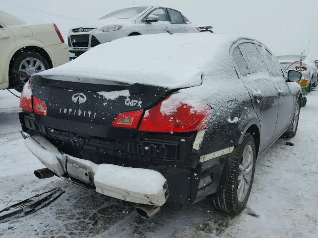 JNKCV61F99M364670 - 2009 INFINITI G37 BLACK photo 4