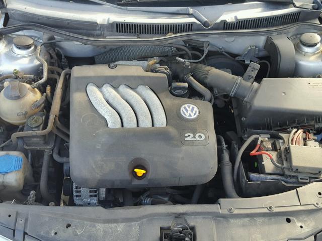 WVWBS21J61W158203 - 2001 VOLKSWAGEN GOLF GL SILVER photo 7