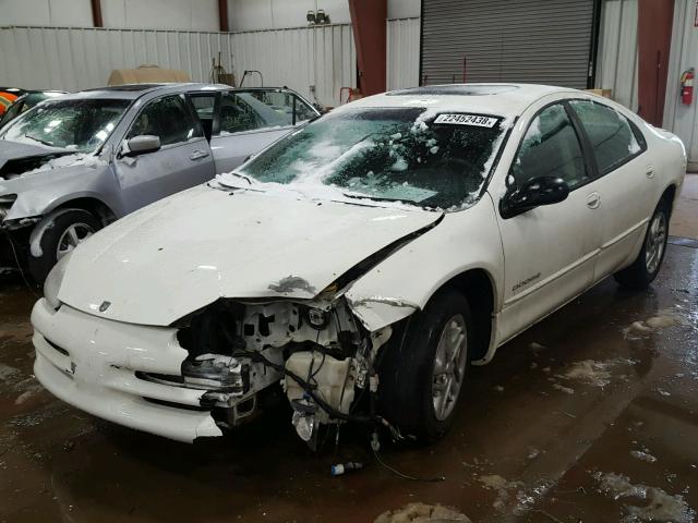 2B3HD46R91H595580 - 2001 DODGE INTREPID S WHITE photo 2