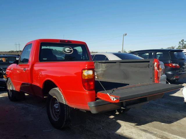 4F4YR12D66PM05995 - 2006 MAZDA B2300 RED photo 3