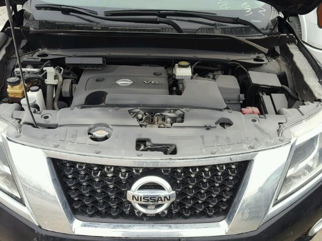 5N1AR2MN6EC706824 - 2014 NISSAN PATHFINDER BLACK photo 7