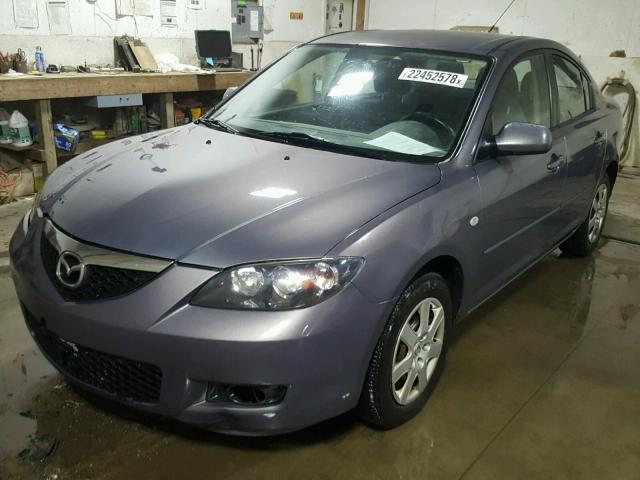 JM1BK12F671745611 - 2007 MAZDA 3 I GRAY photo 2