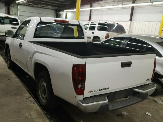 1GCCS148458129428 - 2005 CHEVROLET COLORADO WHITE photo 3