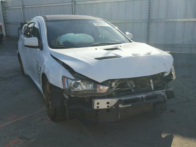 JA3AW86V78U049932 - 2008 MITSUBISHI LANCER EVO WHITE photo 1