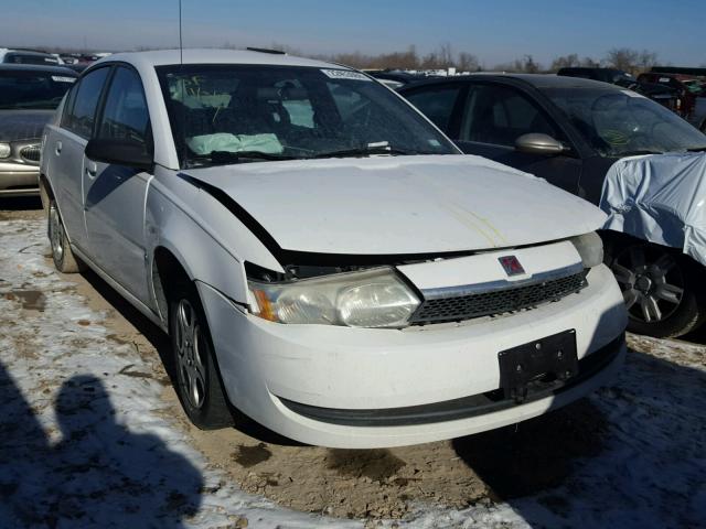 1G8AJ52F63Z161804 - 2003 SATURN ION LEVEL WHITE photo 1