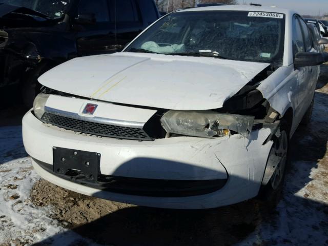 1G8AJ52F63Z161804 - 2003 SATURN ION LEVEL WHITE photo 9